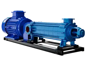 Abrasion-proof multistage centrifugal pump