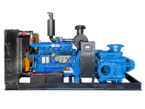 Diesel horizontal multi-stage pump