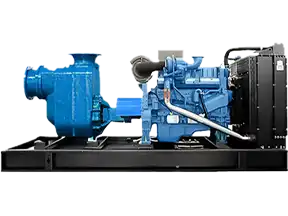 Diesel self-priming water pump