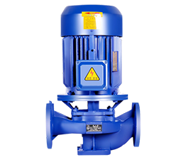 Вертикальный  одноступенчатный  насос  в　линию  серии  HRZL-ISL